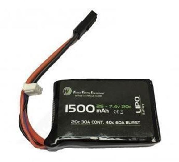 Picture of NP POWER 1500MAH 7.4V 20C PEQ